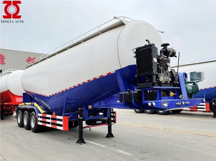 3assige Cementtankeraanhangwagen