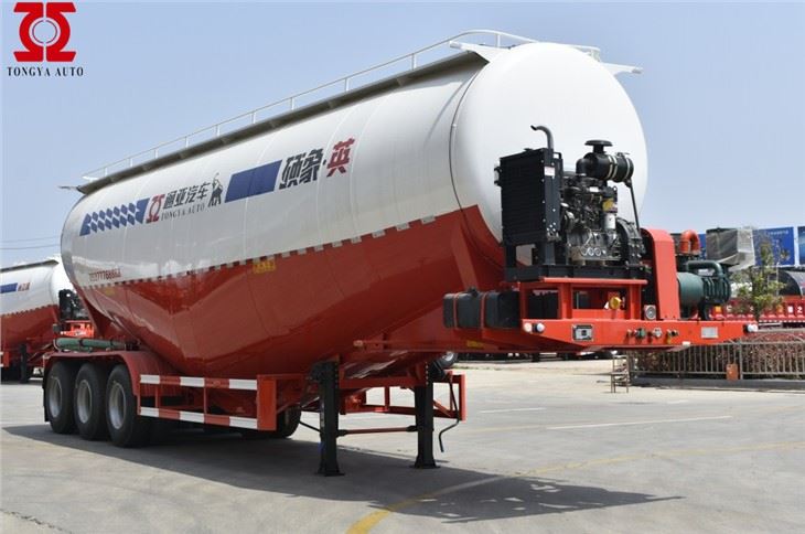 Cement Tankwagen Aanhangwagen