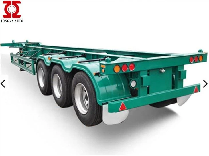 Aanhangwagen voor containertransport