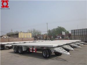 Flatbed Dolly-aanhangwagen