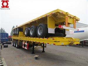Flatbed oplegger