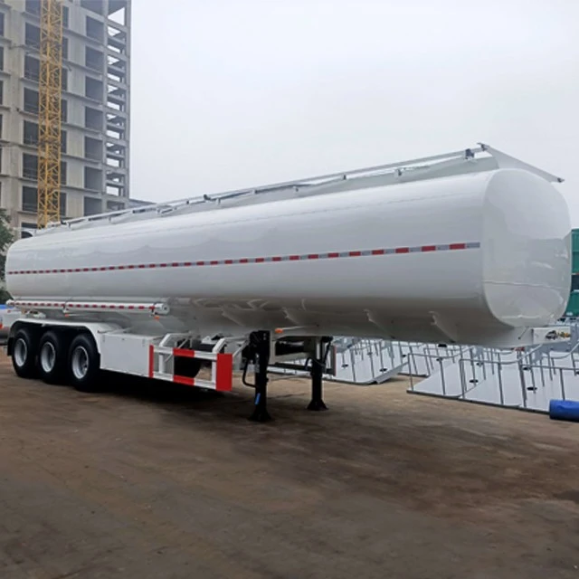 Leverancier van 3 assen 45.000 liter brandstoftankeraanhangwagen