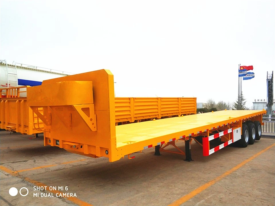 40ft Container Flatbed Oplegger