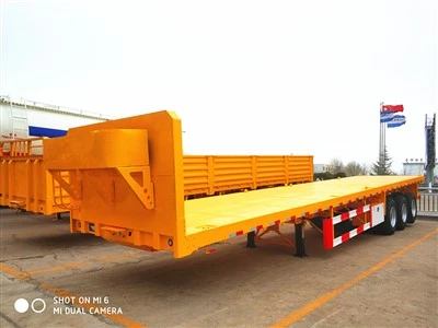 40ft Container Flatbed Oplegger