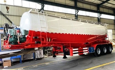 China Vervaardiging TONGYA Bulk Cemen tankoplegger
