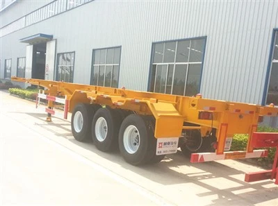 Aanhangwagen voor containervrachtwagens