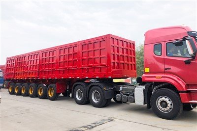 Aanhangwagen met zijkipper te koop