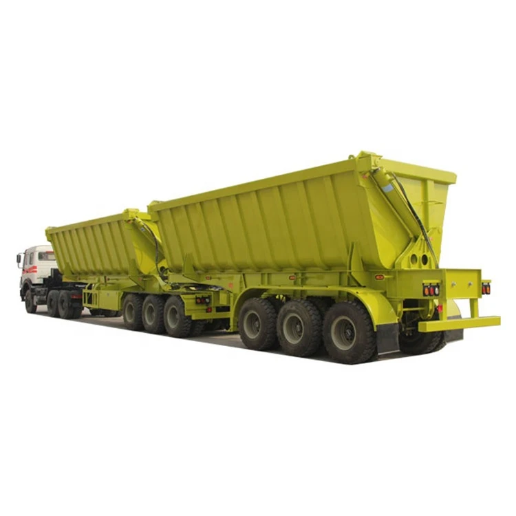 Superlink zijdumptrailer
