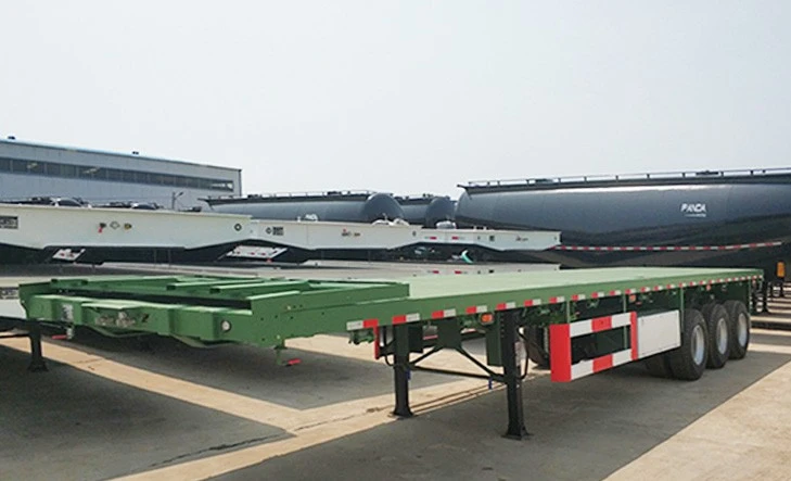 TONGYA 40ft Container Flatbed Semi Trailer With Durable Quality