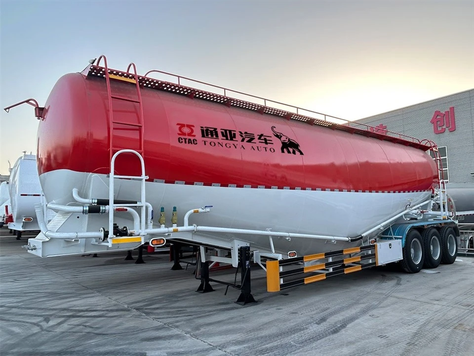 3-assige BPW bulkcementtanker oplegger