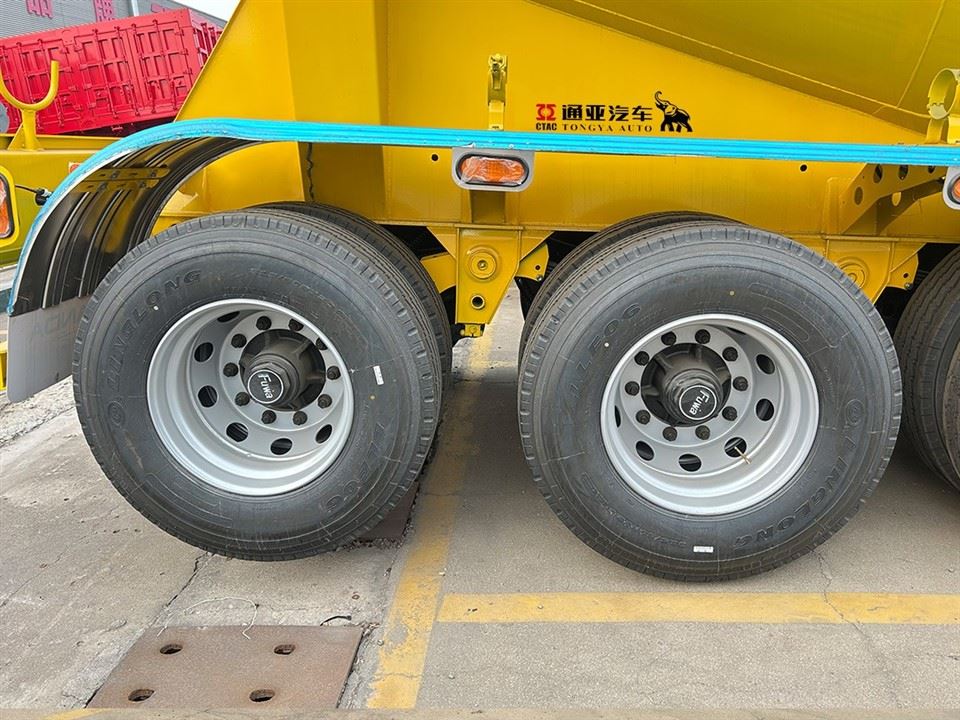 3 Axle Powder Tanker Semi Trailer For Sale high quality