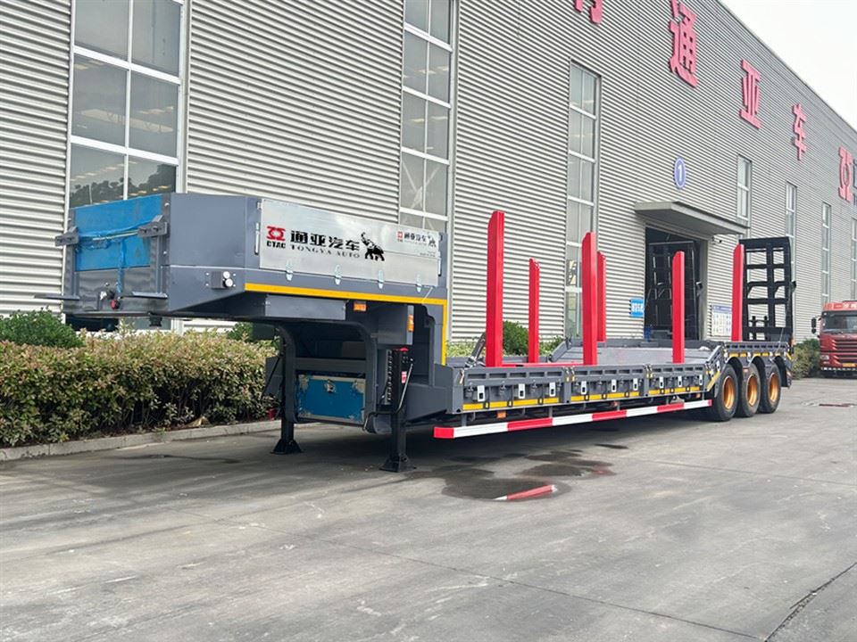 OTTC-certificering dieplader oplegger met mechanische ladder