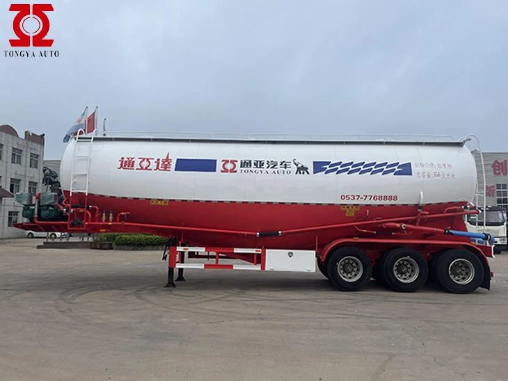 50m3 Cementtankeraanhangwagen