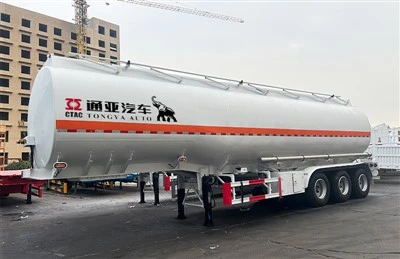 3 Axle 45000 liter brandstoftanker Semi -trailer