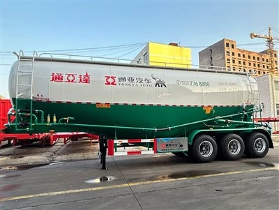 3 Axle 60m3 Bulk Cement Tanker Semi -trailer