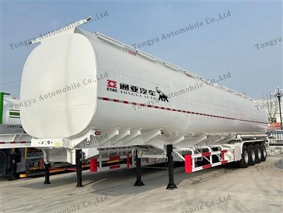 4-assige 80000L brandstoftanker oplegger