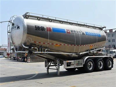 40T aluminium cement tanker semi -trailer