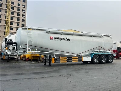 60T Powde Tanker-oplegger met BPW-as