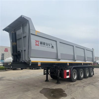 60T achterstorts semi -trailer met OTTC -certificering