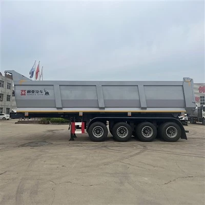 60T achterstorts semi -trailer met OTTC -certificering