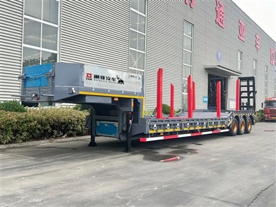 OTTC-certificering dieplader oplegger met mechanische ladder